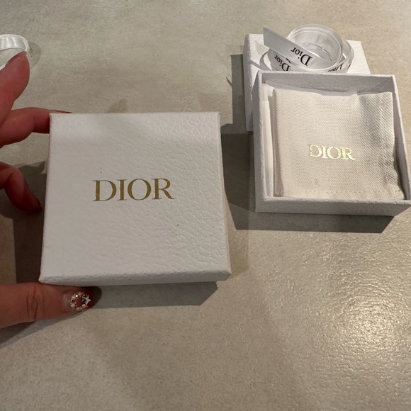 Dior animal print red & white boxes and other jewelry boxes - Picture 4 of 9
